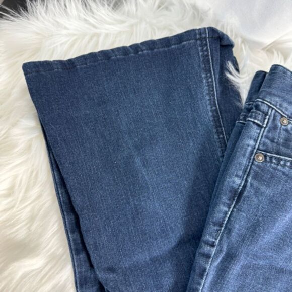 Free People Two Button High Rise Flare Jeans Sz 31 - Picture 4 of 10